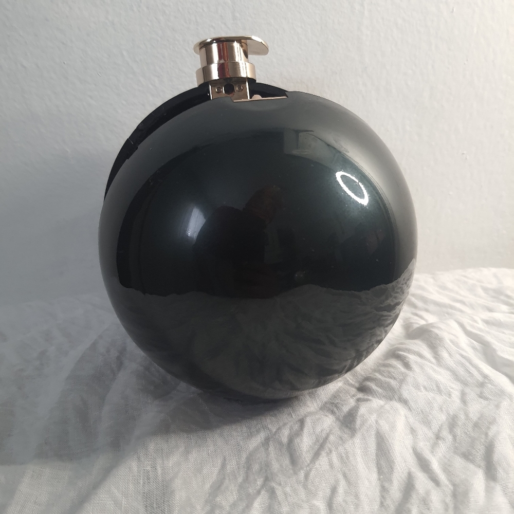 Ladies Black Pearl Ball Shaped Acrylic Evening Clutch